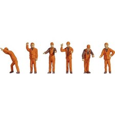 NOCH 18011 H0 Maneuvering Personnel Painted, Stationary