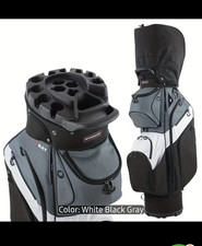 14-Way Golf Cart Bag Pro with Full Length Divider Anti Collision 3 Day Delivery