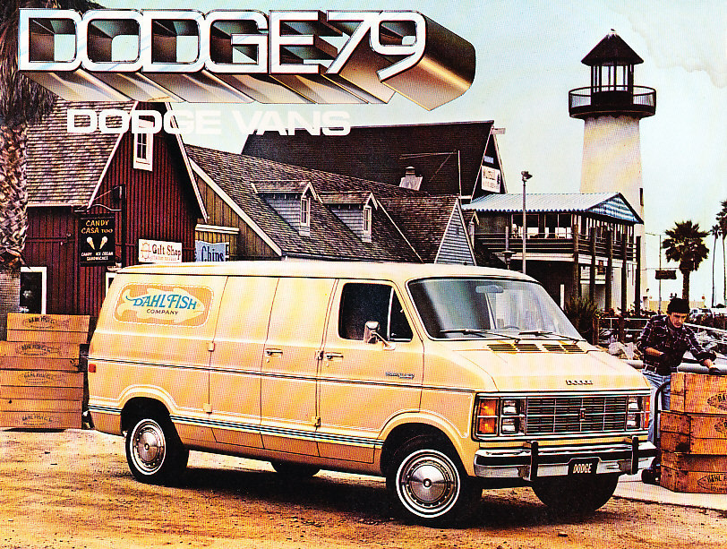 1979 Dodge Ram Van Sales Brochure Catalog - Maxivan B100 B200 B300