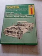 Haynes Manual  Toyota Hi-ACE & Hi-LUX No 304 1969-1977  All Models