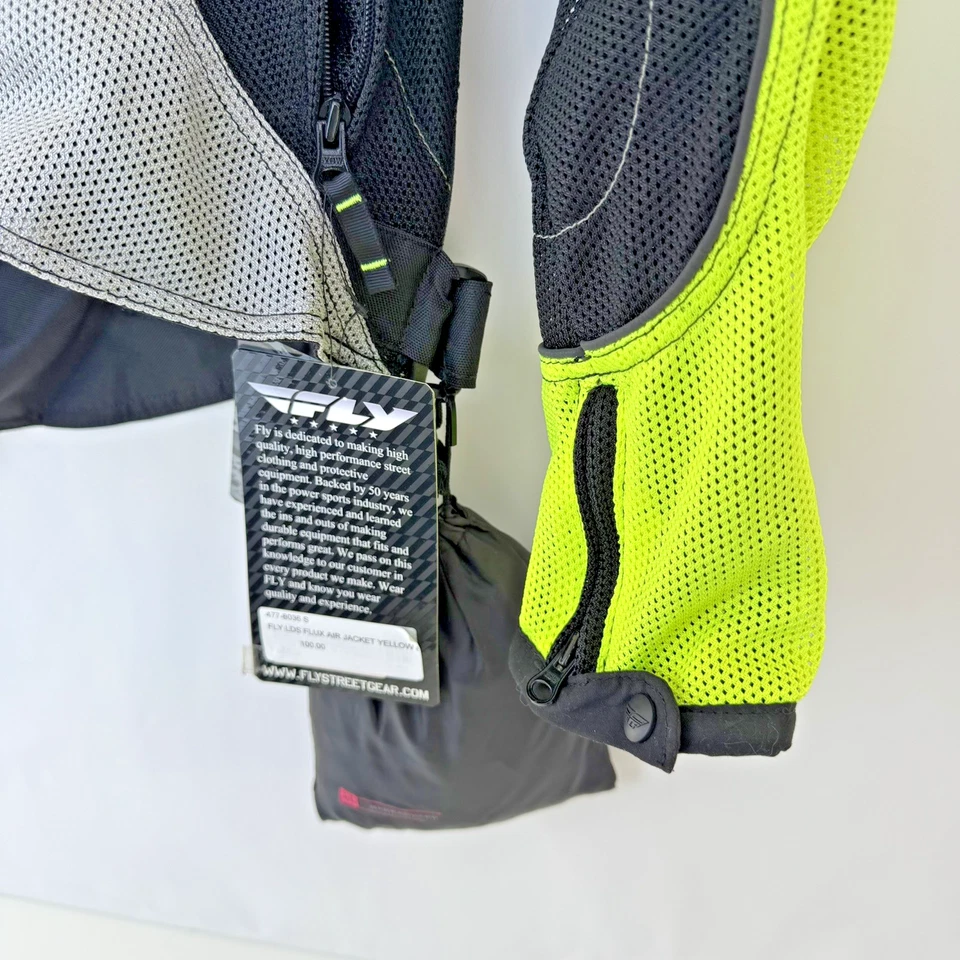 Chaqueta de equitación técnica Fly Street chaqueta de malla de aire fundente Wns S con forro extraíble Foto 4 de 4