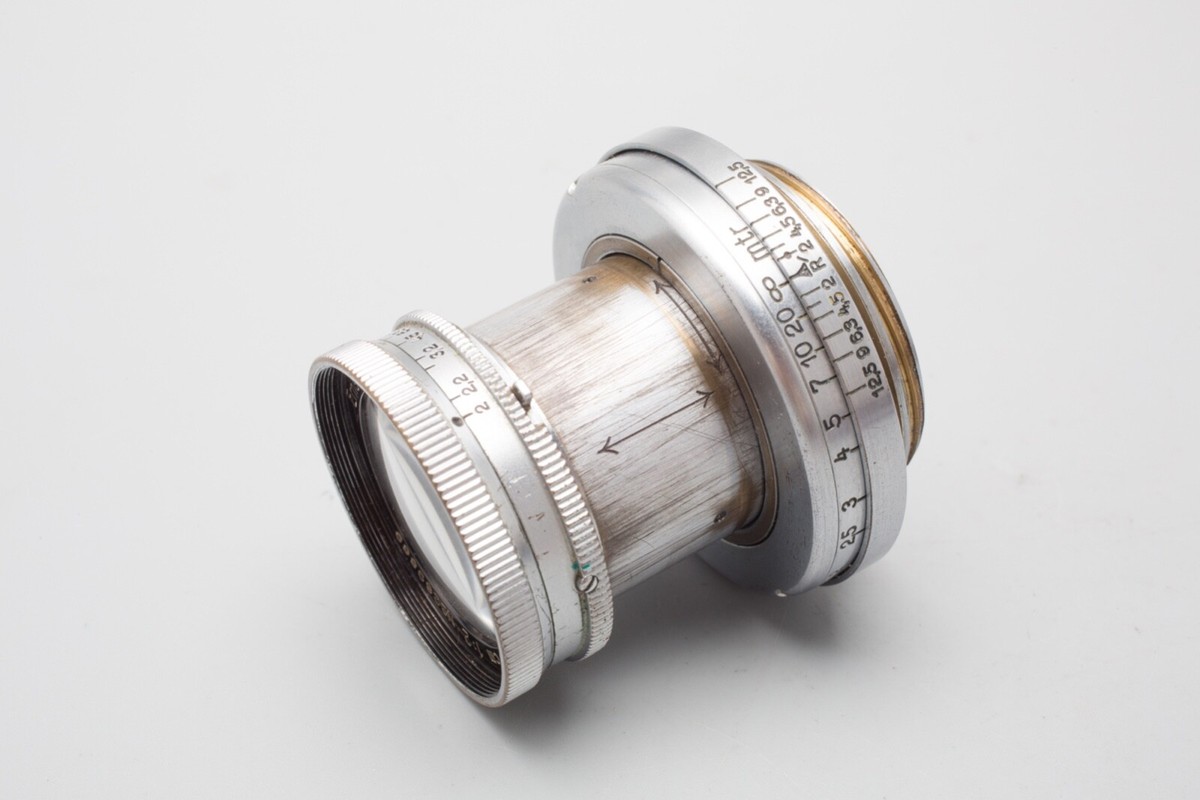 Leica Leitz Summar 5cm 50mm f/2 F2 Lens Silver , For LTM M39 Screw