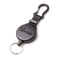 KEY-BAK SECURIT SD 36" Retractable Cord, 15oz, Split Ring, Retractable Keychain