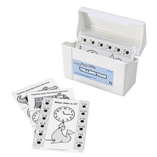 Educational Insights Hot Dots Flash Cards Telling Time Learning Toys