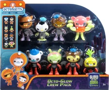 Fisher-Price Octonauts OCTO-GLOW Figure 8-Pack Barnacles Kwazii Peso Shellington