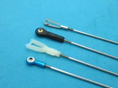 5PCS Tiranti Di Collegamento Servo Sterzo Tirante In Acciaio Inox 2.6mm