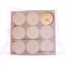 White Barn Candle Co Real Essence Pink Grapefruit 9ct Scented Tealights