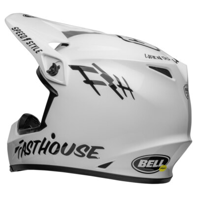 BELL MX-9 HELMET MIPS MOTOCROSS MX BIKE - FASTHOUSE WHITE