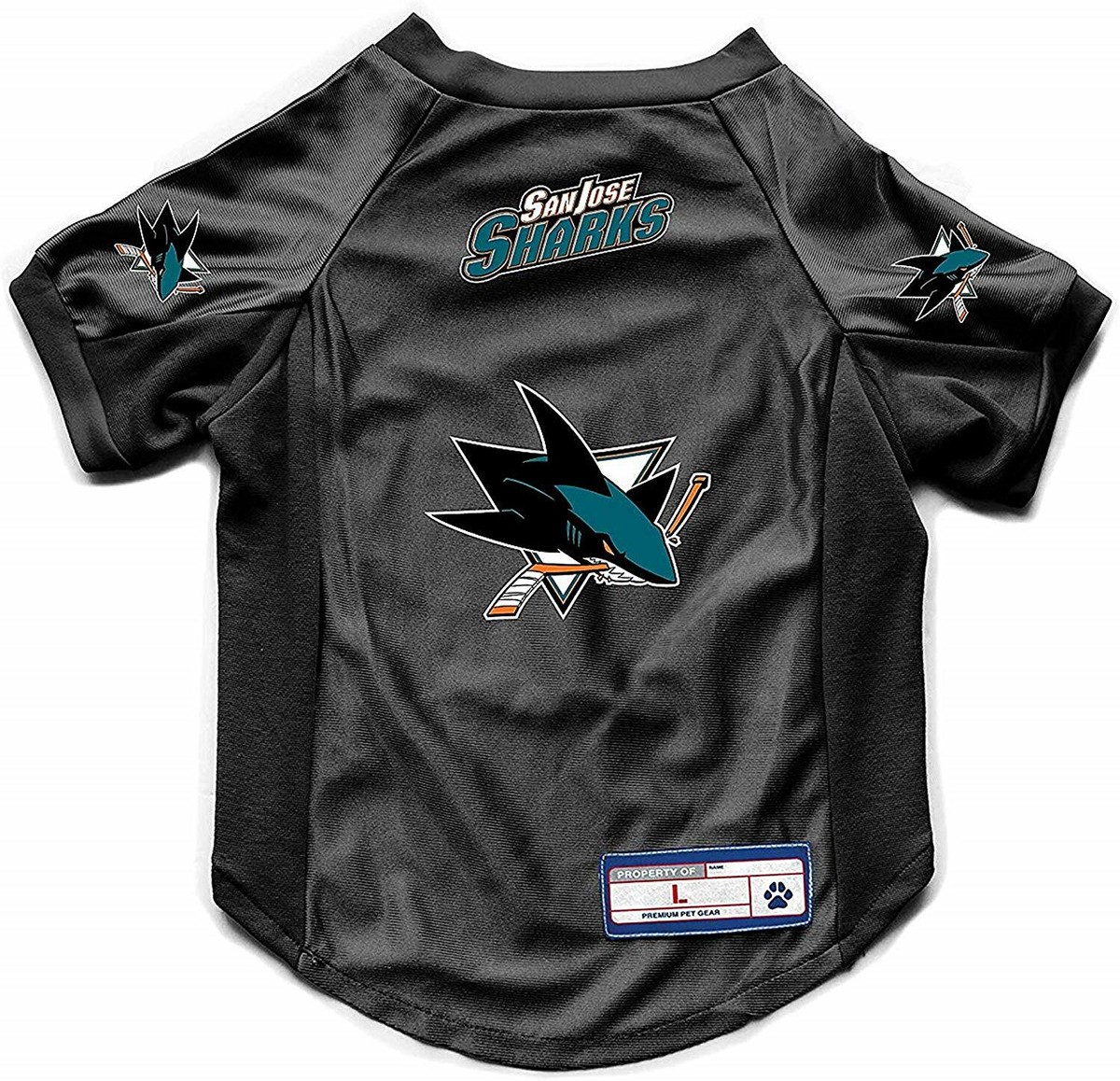 Ice Hockey San Jose Sharks Pet Jersey SAN JOSE SHARKS DOG CAT PET