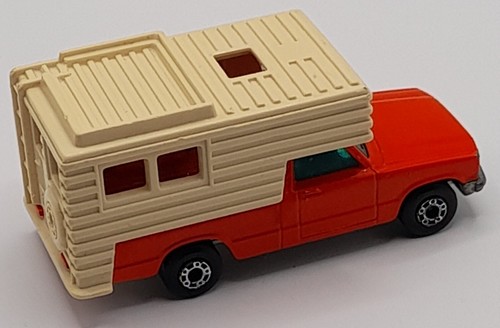 DE COLECCIÓN MATCHBOX LESNEY SUPERFAST NO. Cámper Ford 1979 38 carrocería roja naranja - Imagen 8 de 13
