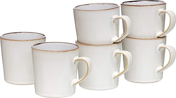 Ritzenhoff Und Breker Kaffeebecher Kaffeetassen Tassen Set 6 Teilig Weiß-image