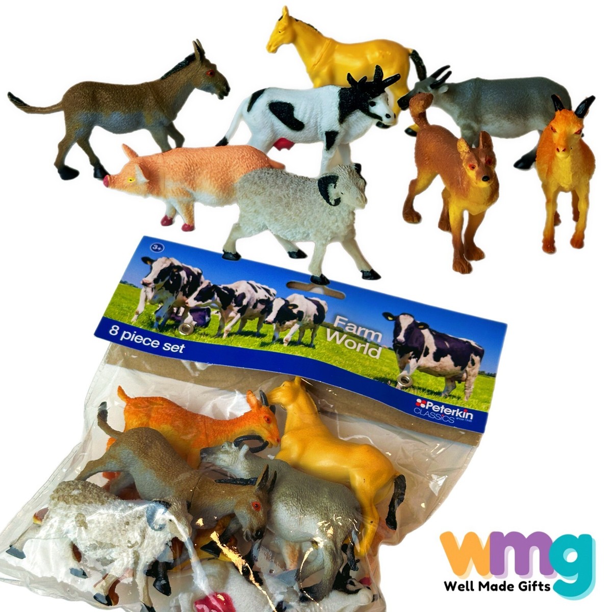 PETERKIN My Farm Piece Farm Animal Figure Set UK