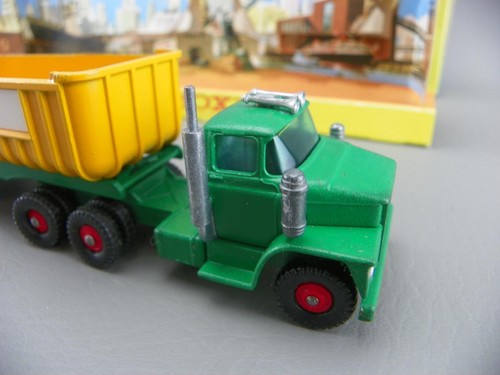 Vintage Matchbox Lesney King Size K-16 Dodge Tractor w/ Twin Tipper Train NrMnt - Picture 18 of 24