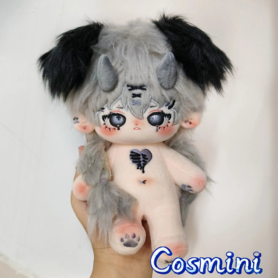 No Attributes Monster 20cm Plush Doll Pillow Dress up Stuffed Toy Anime