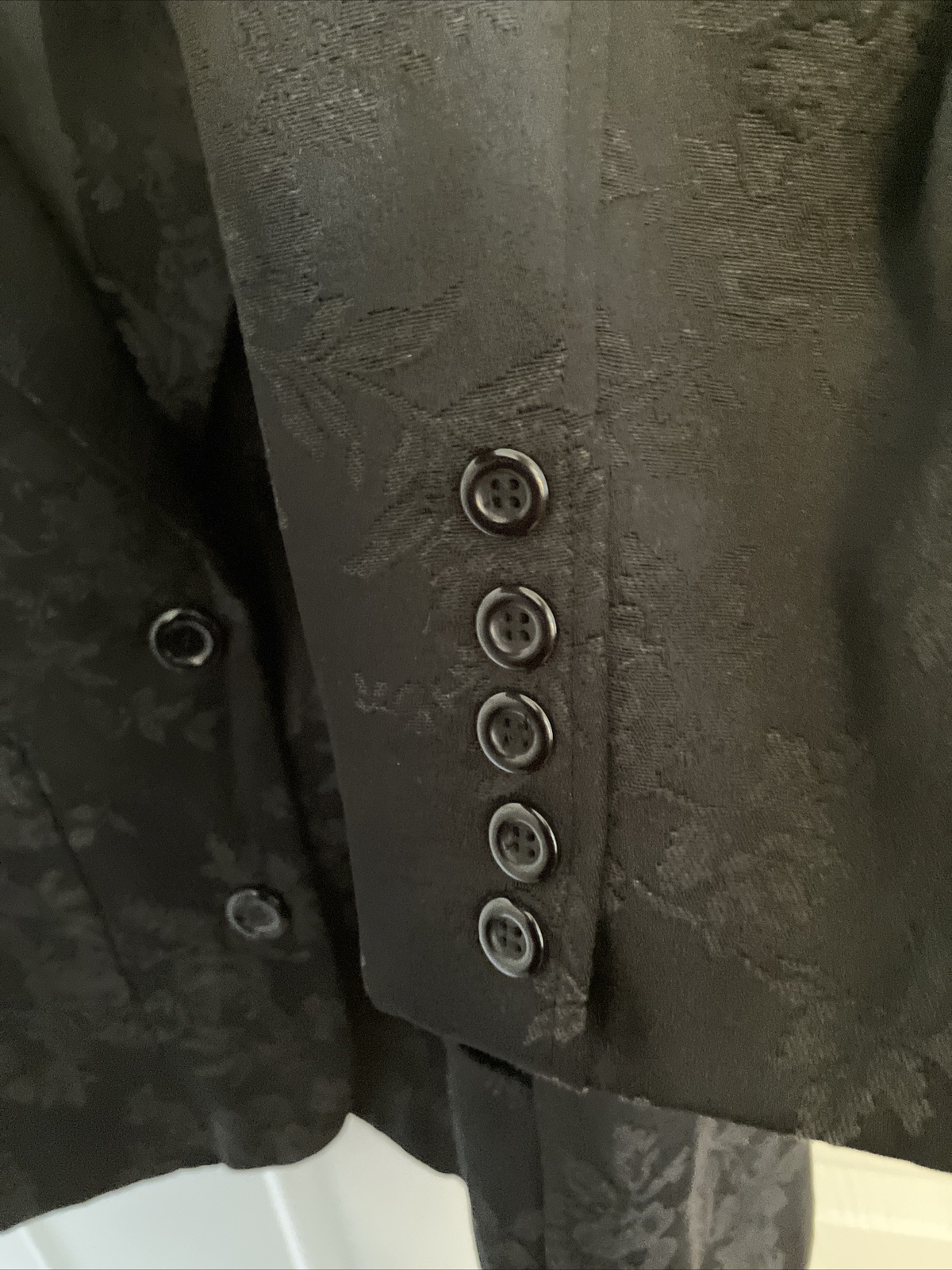 Anne Carson Brocade Blazer Jacket - image 4