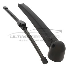 Rear Windscreen Wiper Arm & Blade Set 28 cm 11" Seat Leon 1P 2009-2013 Hatchback