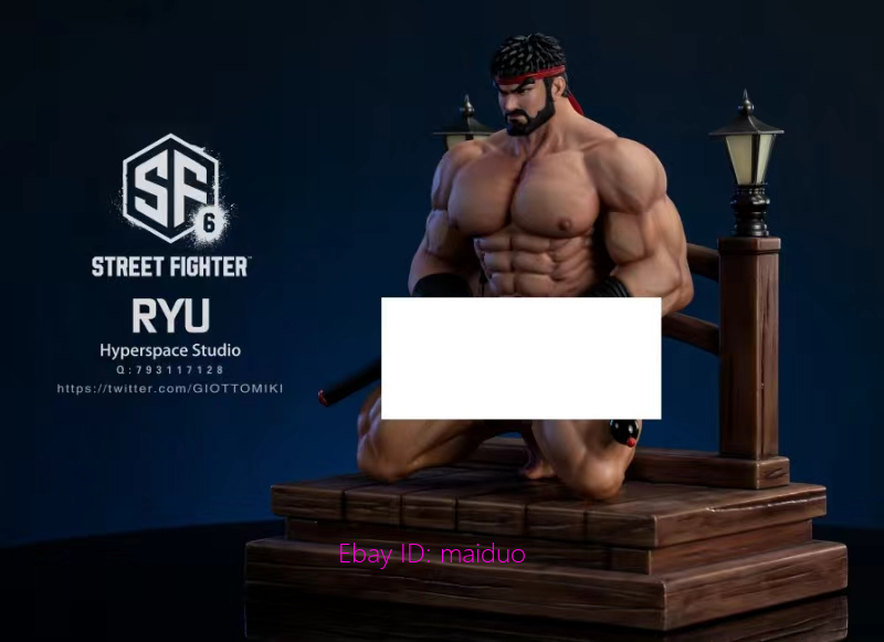 Hyperspace Studio JB6 Ryu Resin Figurine Statue Presale 1/6 Hyperspace Studio JB6 Ryu Resin Figurine Statue Presale 1/6