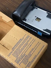 Vintage American Express Credit Card Slider,  Manual Imprint Machine. New in box