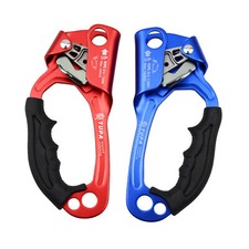 Pair Hand Ascender Tree Climbing Mountaineering Arborist Aid 8-13mm Rope Clamp