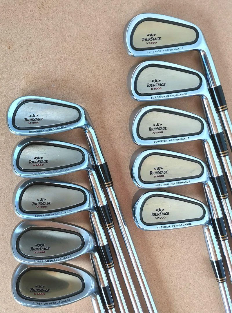 BRIDGESTONE TOURSTAGE X1000 PRECISIN RIFLE Flex S Iron Set of 10