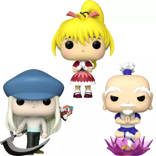 (3 Funko Pop) Hunter x Hunter Kite, Bisky and Netero Season 3 Set