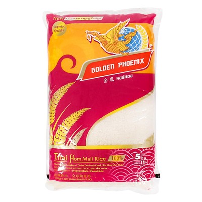 Golden Phoenix Langkorn Duftreis 5kg Jasminreis Jasmin Reis Gao Thom