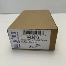 ICO Bath Volkano Crater Wall Mounted Pivoting Toilet Paper Holder V62073 