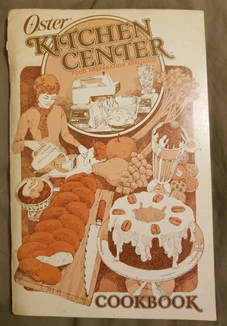 Vintage 70 S Oster Kitchen Center Cookbook Manual Recipes