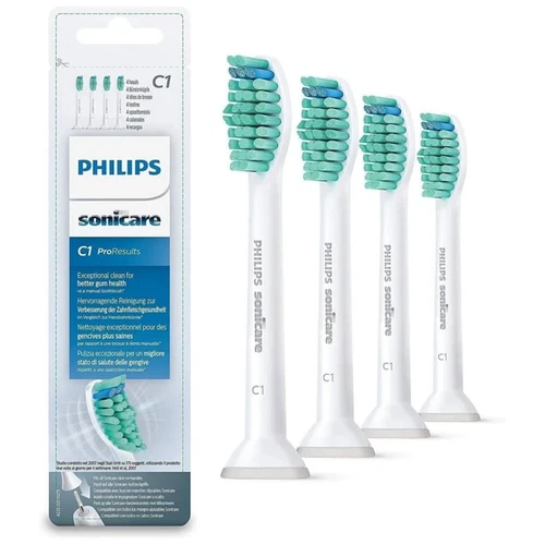 Philips Sonicare C1 ProResults Spazzolini Sonici, 4/8 Pezzi, Bianco, Originale - Foto 10 di 18