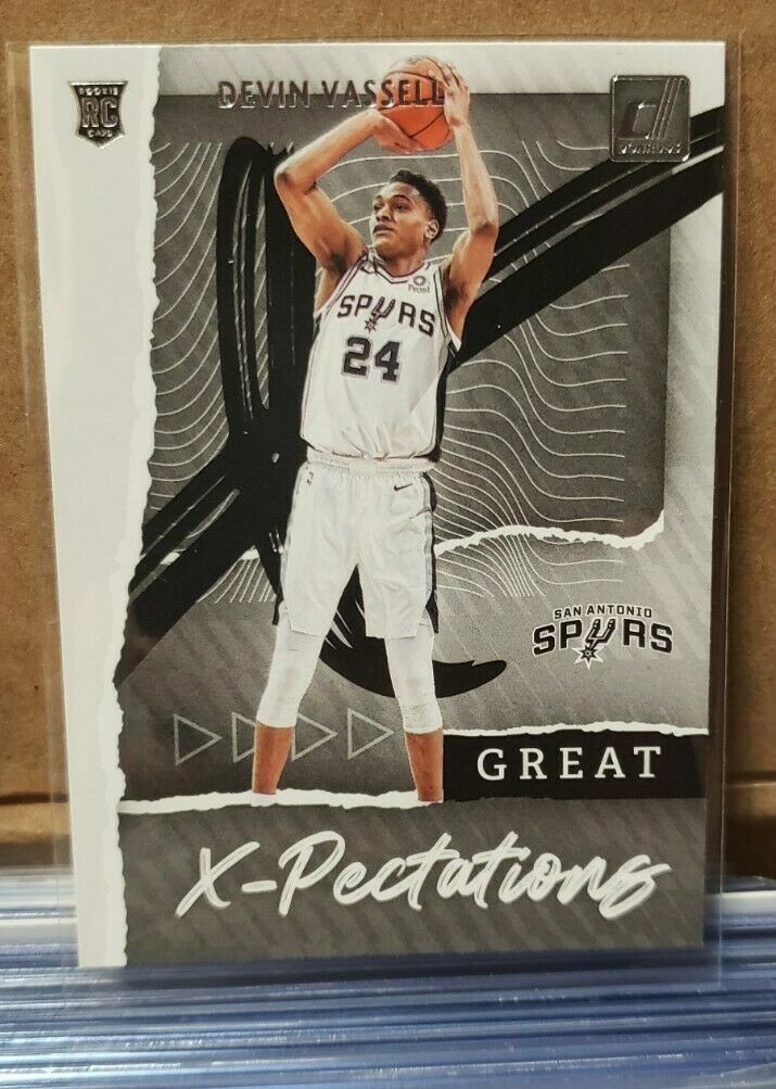 Devin Vassell 2020-21 Donruss Great X-Pectations #11 ROOKIE INSERT SPURS 🔥🔥