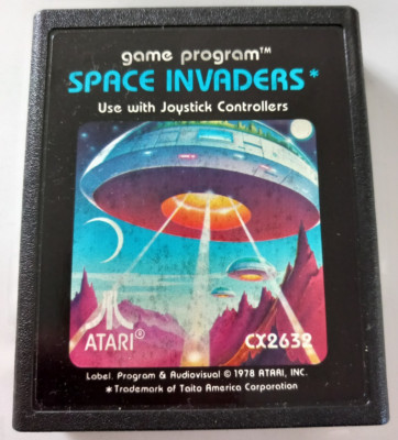 Atari 2600 Spiel -- SPACE INVADERS 1978 (Picture Label) - VCS