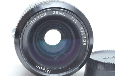 Nikon Nikkor 28mm F2 Pre-Ai Wide Angle Prime Lens 335509
