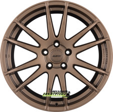 4x Alutec Monstr metallic-bronze 8.5x21 ET40 - LK5/112 ML70.1 Felge Alu