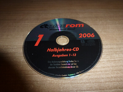 c't plus rom. 1. Halbjahres-CD 2006
