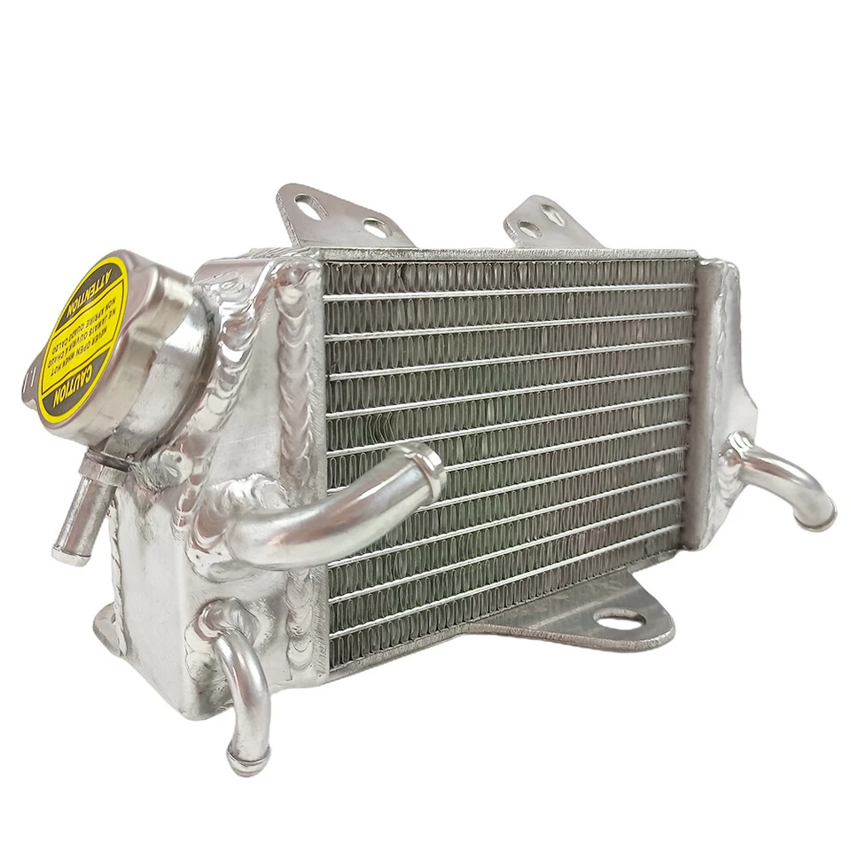Radiador de refrigeración de aluminio para Kawasaki KX125 KX 125 KX-125 90 91 1990-1991 Foto 4 de 4