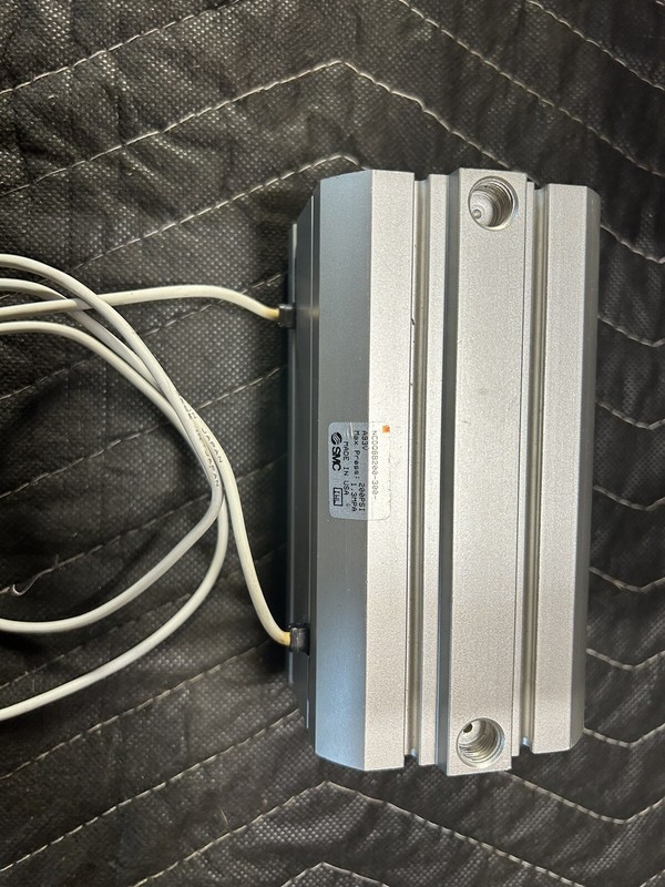 Smc Ncdq8b200-300-a93v Air Cylinder. Sensors Included.  3 Available