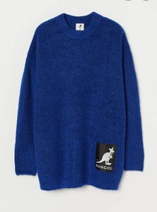 kangol h&m cardigan