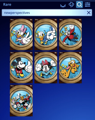 Disney Collect Collection New Perspectives Rare + Uncommon