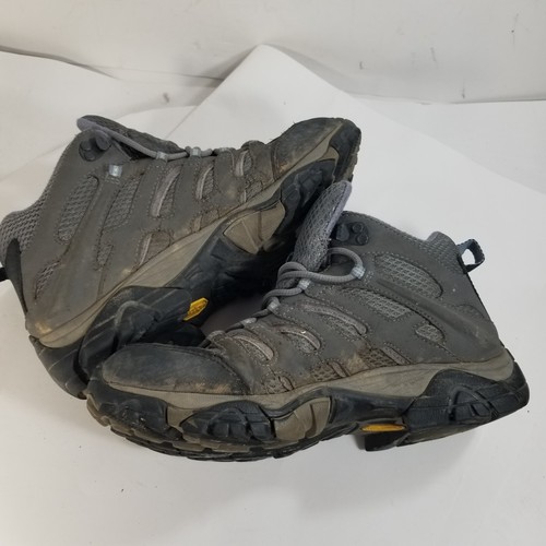 Merrell Moab Mid Hiking Boots Grey Periwinkle Gore-Tex J87316, Women’s Size 8 - Picture 9 of 12
