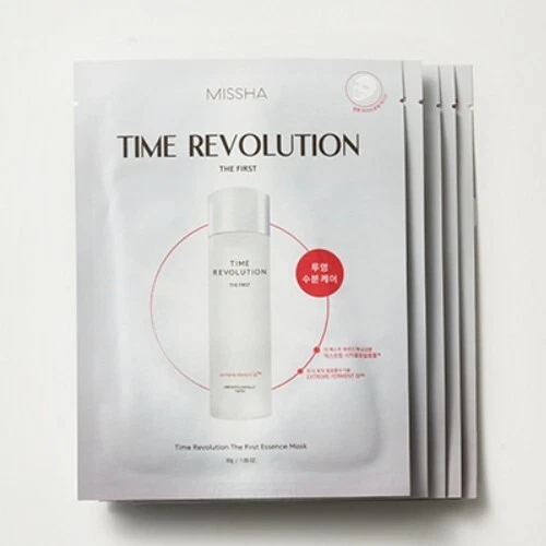 Máscara MISSHA Time Revolution The First Essence 30 g x 8 piezas hojas de máscara K-Beauty Foto 3 de 4