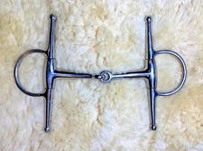 Coronet Full Cheek Snaffle Bit for English Horse Bridle Stainless Steel 5" Mouth