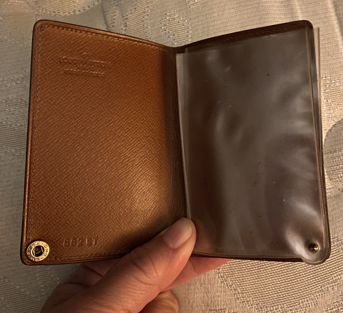 Louis Vuitton Monogram Porte Cartes Credit Card Case | eBay