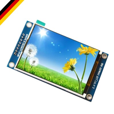 TFT LCD Modul 2,4 Zoll 240x320 SPI Bildschirm hohe Farbtreue DIY Anwendungen
