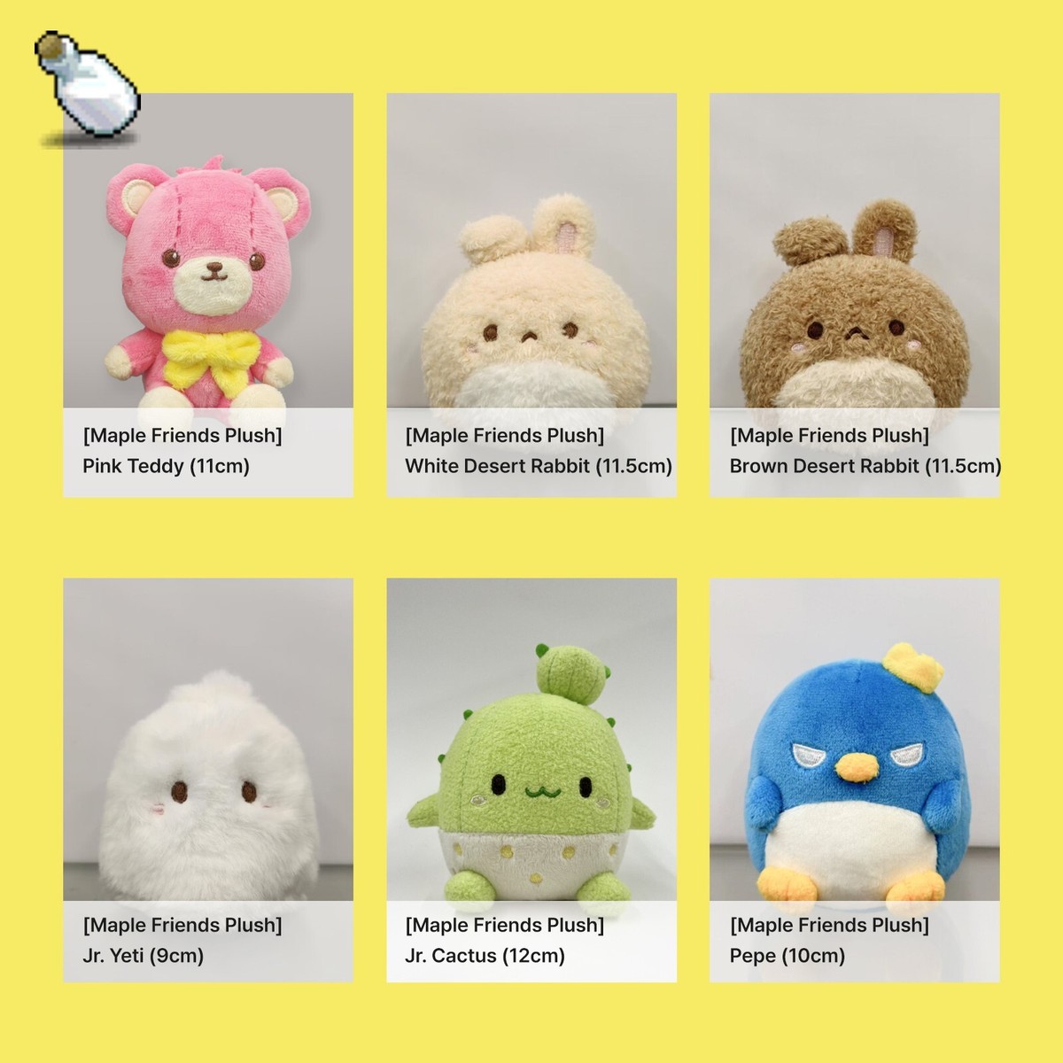 MapleStory Pink Bean Plush Doll Stuffed Toy Cushion - Foto 8