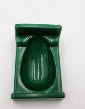 Vintage 1973 Hasbro Weebles Haunted House Furniture Green Bed