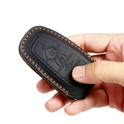 Funda protectora de cuero con llave remota de 5 botones bolsa para accesorios Ford F-150 - Imagen 5 de 13