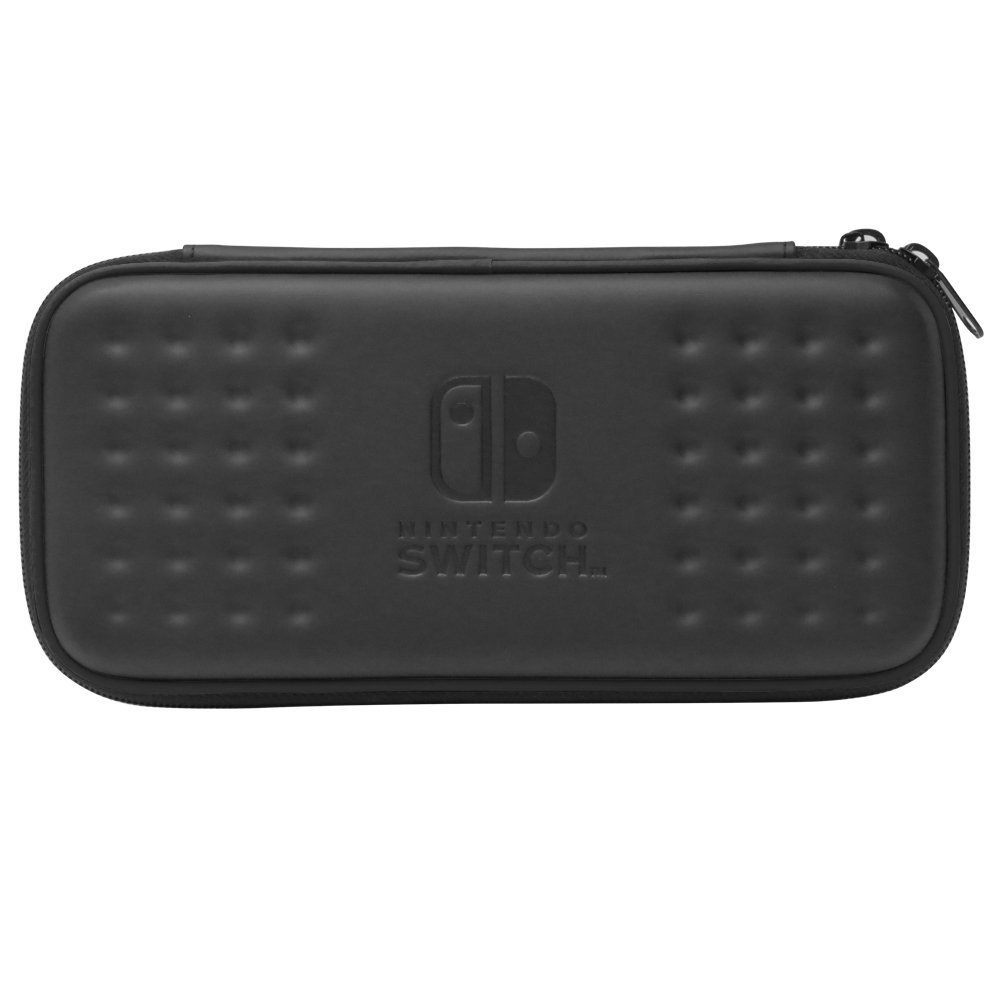 Sacoche rigide Nintendo Switch OLED antichoc avec rangement 10 jeux et câble