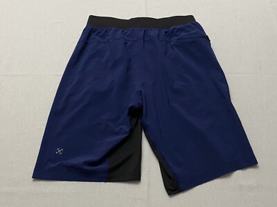 Lululemon Mens Active Gym Shorts Yoga Run Walk Drawstring Size Small