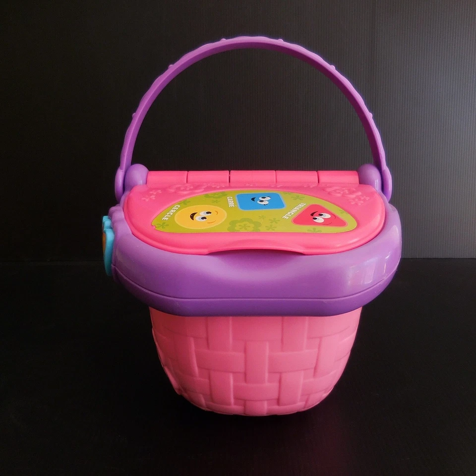 Korb Musical Lernspiel LEAP FROG LEARNING PATH Spielzeug Kind Vintage USA N6151 - Bild 4 von 4