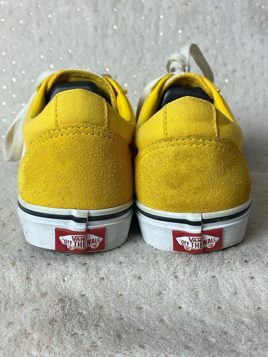 Vans Old Skool Sneakers Yellow Lace Up Classic Skate Shoes  display picture 1